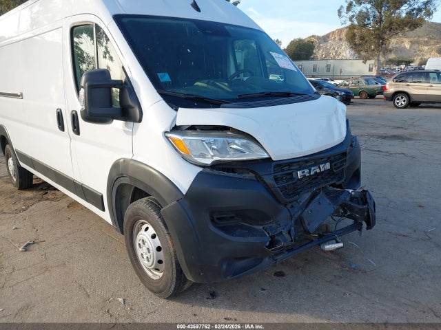 Продажа на аукционе авто 2023 Ram Promaster 2500 High Roof 159 Wb, vin: 3C6LRVDGXPE533442, номер лота: 43597762
