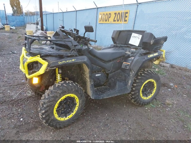 43597776 :رقم المزاد ، 3JBLPAU44KJ001572 vin ، 2019 Can-am Outlander Max Xt 850/xt-p 850 مزاد بيع