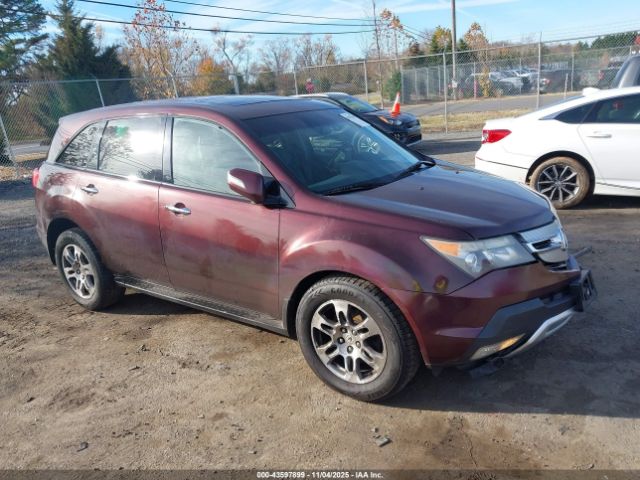 2009 ACURA MDX 2HNYD28649H506543