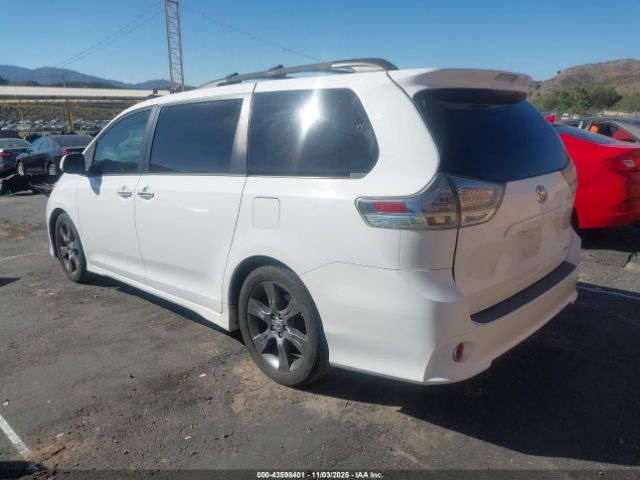 2015 TOYOTA SIENNA 5TDXK3DC3FS669576 Photo 2