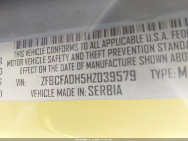 2017 FIAT 500L ZFBCFADH5HZ039579 Photo 8