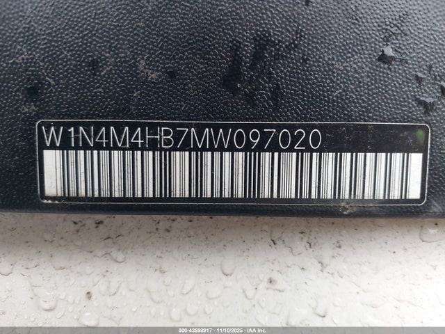 Продаж на аукціоні авто 2021 Mercedes-benz Glb 250 4matic, vin: W1N4M4HB7MW097020, номер лоту: 43598917