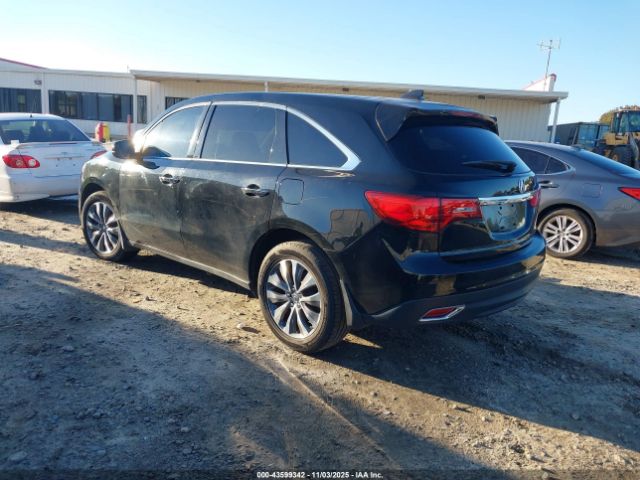 2016 ACURA MDX 5FRYD3H4XGB017799 Photo 2