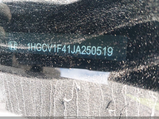 1HGCV1F41JA250519 Honda ACCORD EX