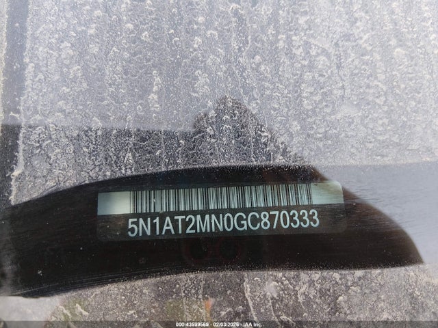 5N1AT2MN0GC870333 Nissan ROGUE S