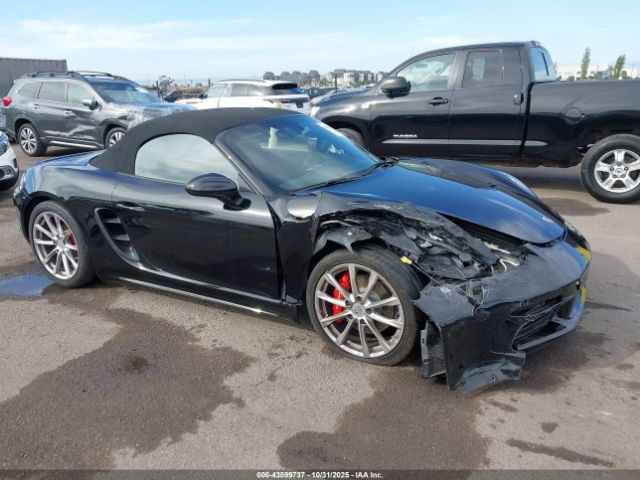 2017 PORSCHE 718 BOXSTER WP0CB2A89HS241269