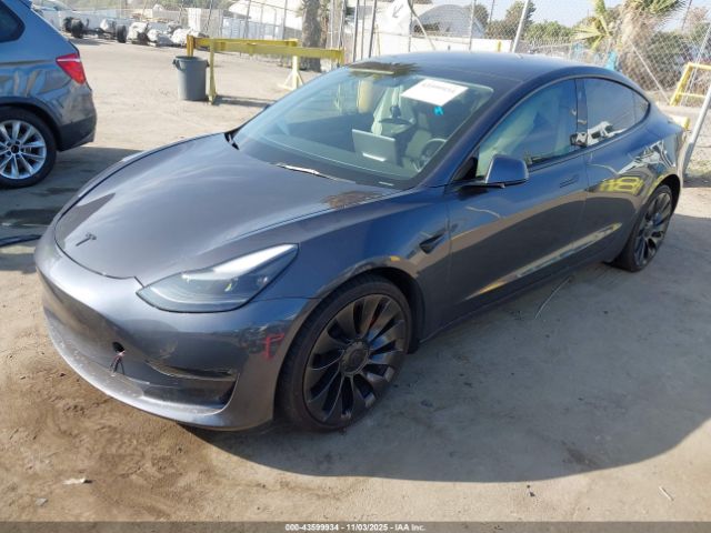 2022 TESLA MODEL 3 5YJ3E1ECXNF166994 Photo 1
