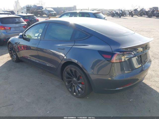 2022 TESLA MODEL 3 5YJ3E1ECXNF166994 Photo 2