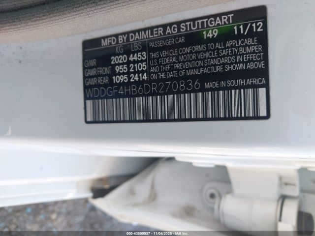 2013 MERCEDES-BENZ C 250 WDDGF4HB6DR270836 Photo 8