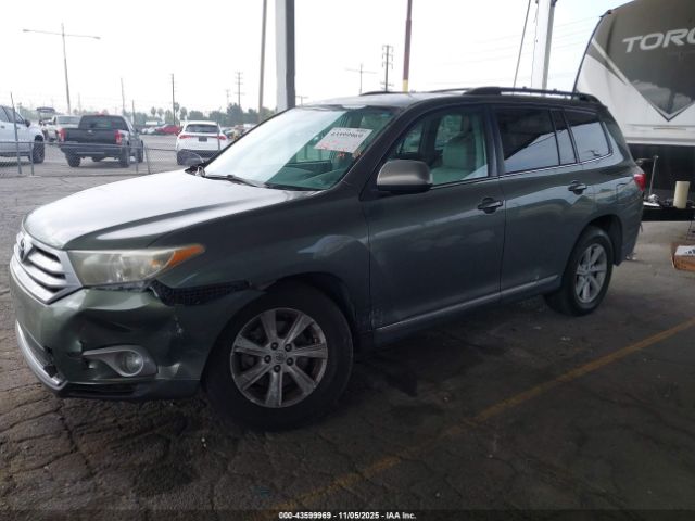 2013 TOYOTA HIGHLANDER 5TDBK3EHXDS263330 Photo 1