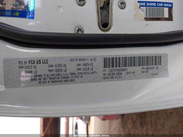 2016 DODGE DART 1C3CDFDH3GD508071 Photo 8