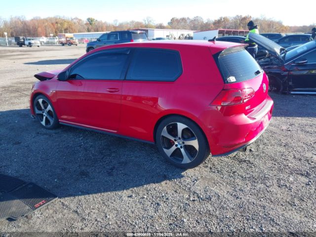 2015 VOLKSWAGEN GOLF GTI 3VWYT7AU7FM025937 Photo 2