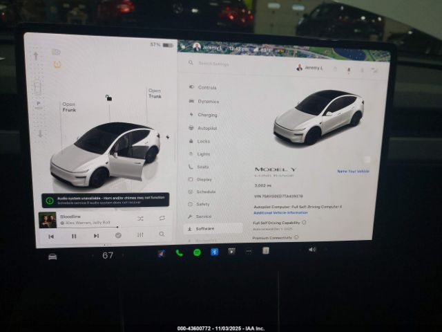 2026 TESLA MODEL Y 7SAYGDED7TA439378 Photo 6