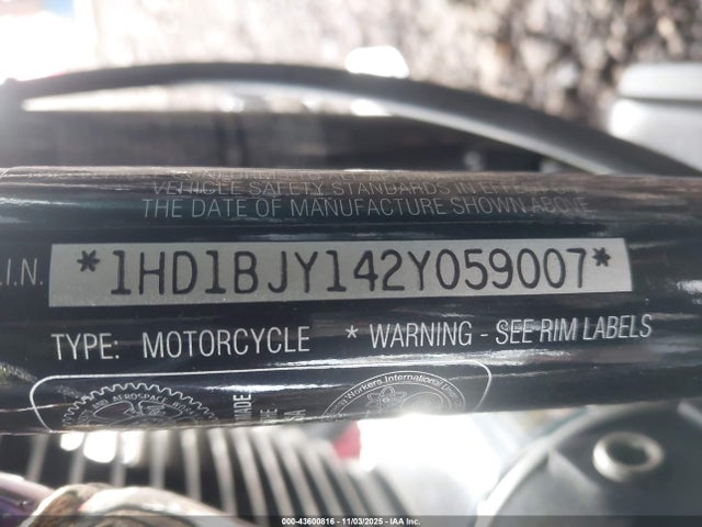 2002 HARLEY-DAVIDSON FLSTC 1HD1BJY142Y059007 Photo 9
