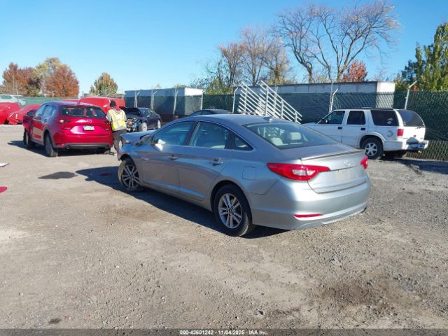 2017 HYUNDAI SONATA 5NPE24AF6HH477055 Photo 2