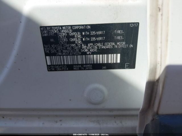 2018 TOYOTA RAV4 HYBRID JTMRJREV7JD190239 Photo 8