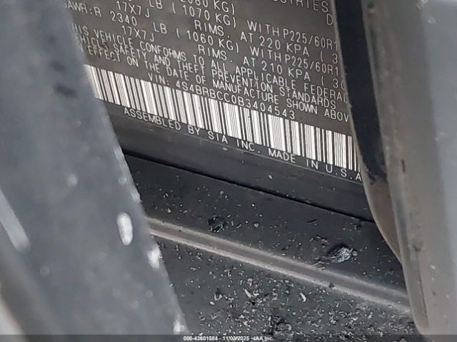 2011 SUBARU OUTBACK 4S4BRBCC0B3404543 Photo 8