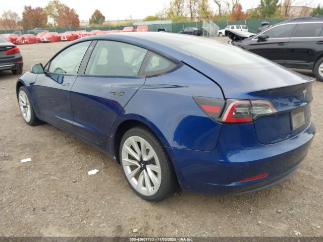 2022 TESLA MODEL 3 5YJ3E1EA6NF189610 Photo 2