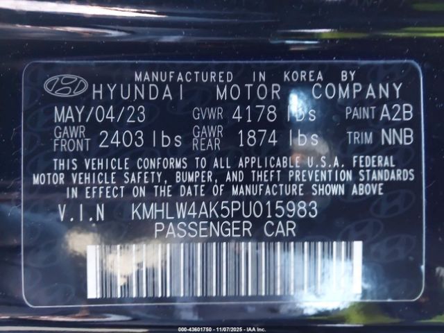 2023 HYUNDAI ELANTRA N KMHLW4AK5PU015983 Photo 8