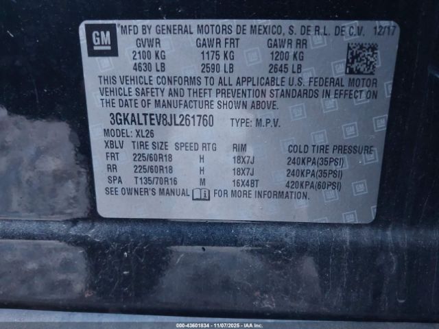 2018 GMC TERRAIN 3GKALTEV8JL261760 Photo 8