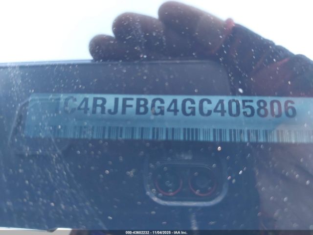 2016 JEEP GRAND CHEROKEE 1C4RJFBG4GC405806 Photo 8