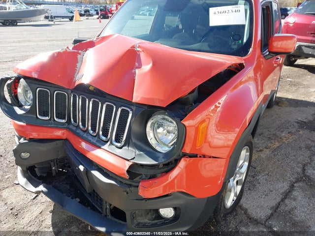 Aukcja sprzedaży 2017 Jeep Renegade Latitude Fwd, vin: ZACCJABB8HPE41976, numer aukcji: 43602340