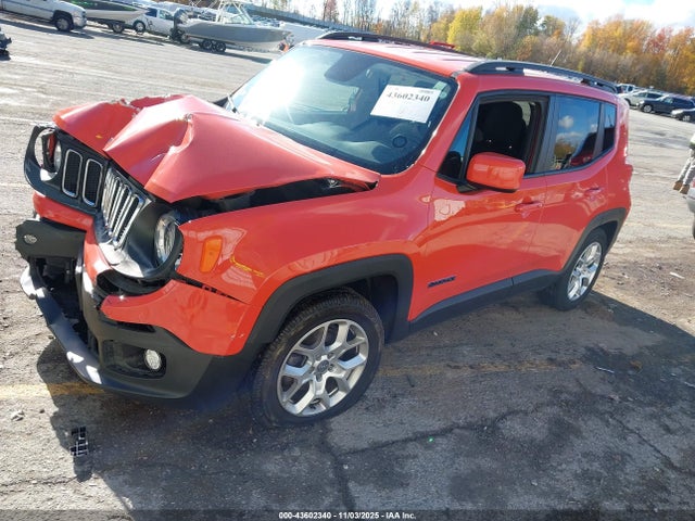 Aukcja sprzedaży 2017 Jeep Renegade Latitude Fwd, vin: ZACCJABB8HPE41976, numer aukcji: 43602340