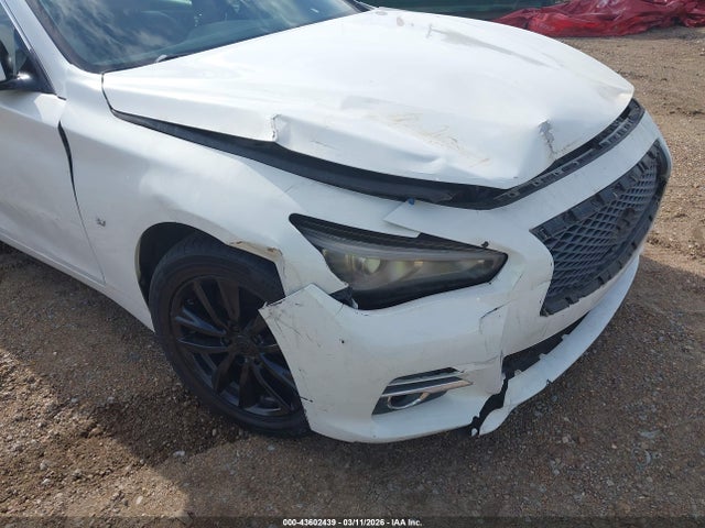 2015 Infiniti Q50 მანქანა იყიდება აუქციონზე, vin: JN1BV7AR5FM398150, აუქციონის ნომერი: 43602439