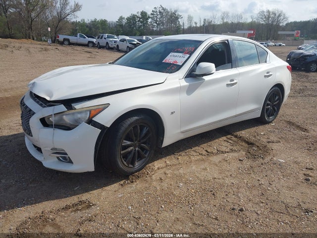 2015 Infiniti Q50 მანქანა იყიდება აუქციონზე, vin: JN1BV7AR5FM398150, აუქციონის ნომერი: 43602439