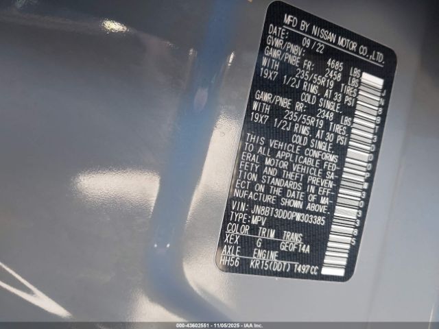 2023 NISSAN ROGUE JN8BT3DD0PW303385 Photo 8