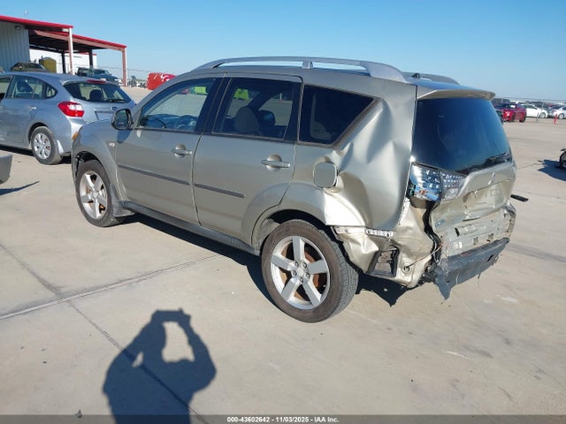 43602642 :رقم المزاد ، JA4MS41X77Z011446 vin ، 2007 Mitsubishi Outlander Xls مزاد بيع