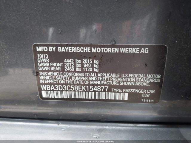 2014 BMW 328D WBA3D3C58EK154877 Photo 8