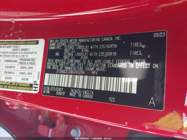 2024 LEXUS NX 350 2T2GGCEZ0RC045294 Photo 8