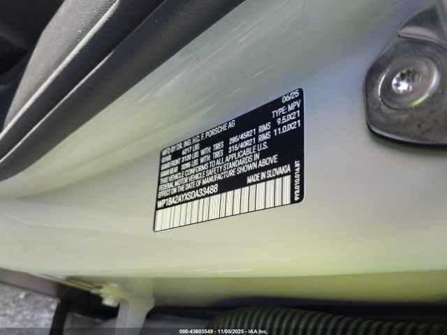 2025 PORSCHE CAYENNE COUPE WP1BA2AYXSDA33488 Photo 8