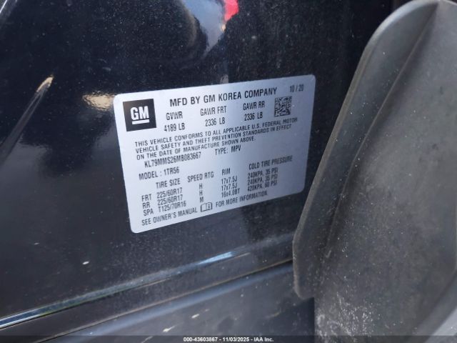 2021 CHEVROLET TRAILBLAZER KL79MMS26MB083667 Photo 8