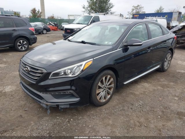 2015 HYUNDAI SONATA 5NPE34AF3FH087380 Photo 1