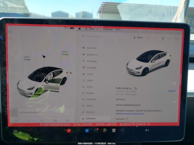 2021 TESLA MODEL 3 5YJ3E1EB5MF903301 Photo 6