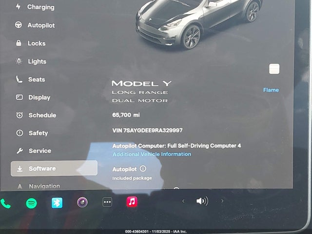2024 TESLA MODEL Y 7SAYGDEE9RA329997 Photo 6