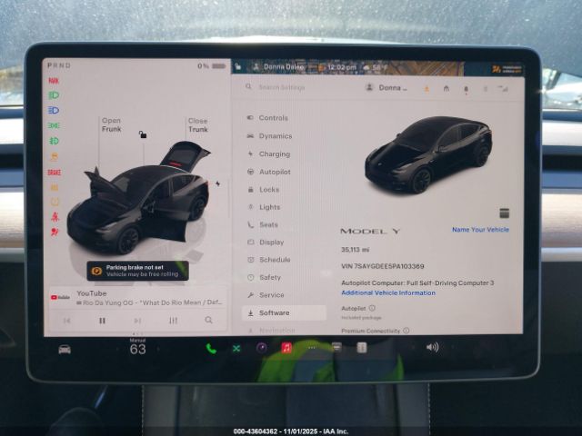 2023 TESLA MODEL Y 7SAYGDEE5PA103369 Photo 6