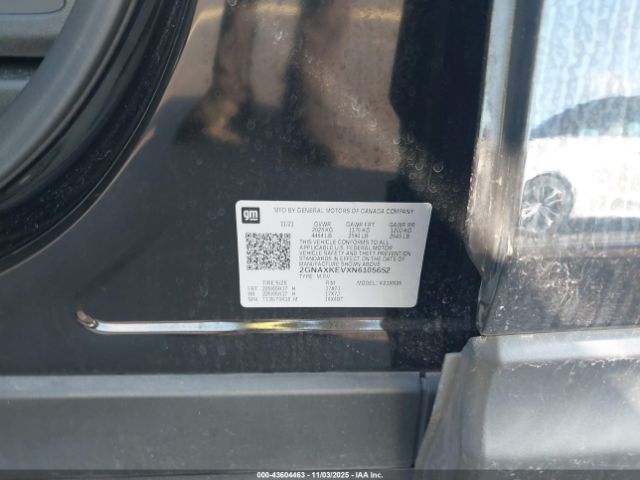 2022 CHEVROLET EQUINOX 2GNAXKEVXN6105652 Photo 8