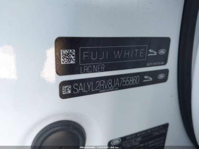 2018 LAND ROVER RANGE ROVER VELAR SALYL2RV8JA755860 Photo 8