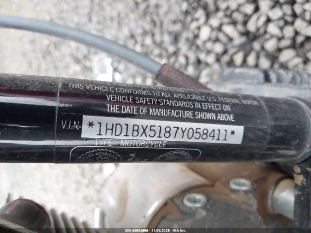 2007 HARLEY-DAVIDSON FLSTF 1HD1BX5187Y058411 Photo 9