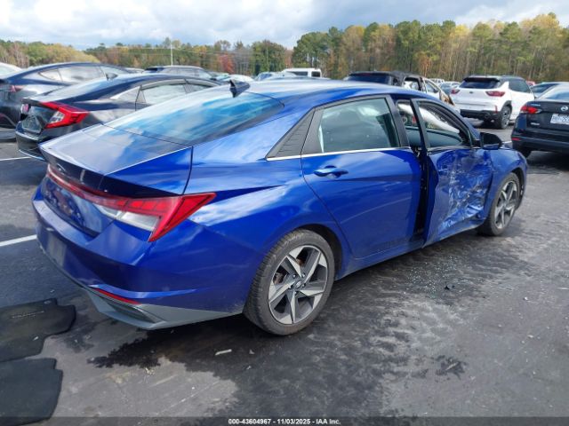 2021 HYUNDAI ELANTRA 5NPLN4AG6MH016486 Photo 3