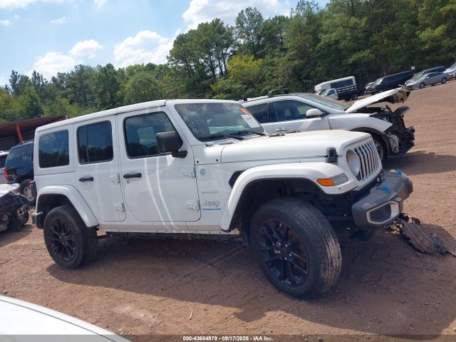 Продажа на аукционе авто 2024 Jeep Wrangler 4xe Sahara 4xe, vin: 1C4RJXP65RW225600, номер лота: 43604979