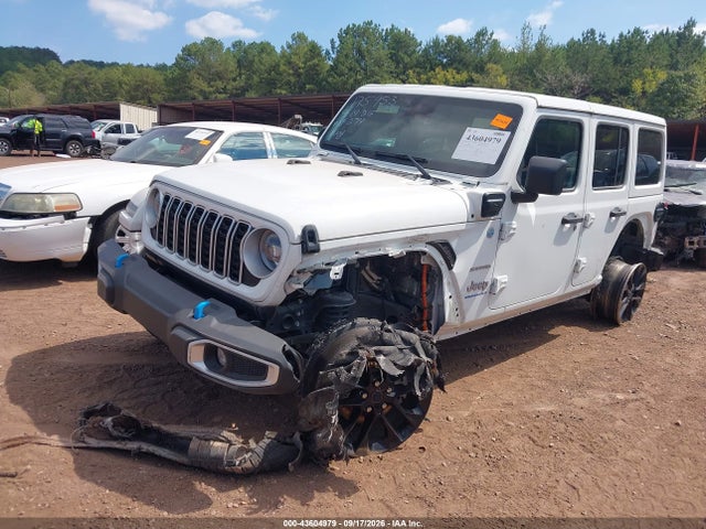 Продажа на аукционе авто 2024 Jeep Wrangler 4xe Sahara 4xe, vin: 1C4RJXP65RW225600, номер лота: 43604979