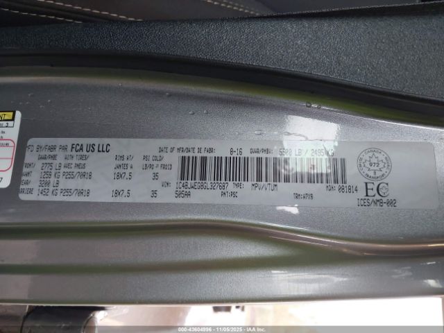 2016 JEEP WRANGLER UNLIMITED 1C4BJWEG8GL327687 Photo 8