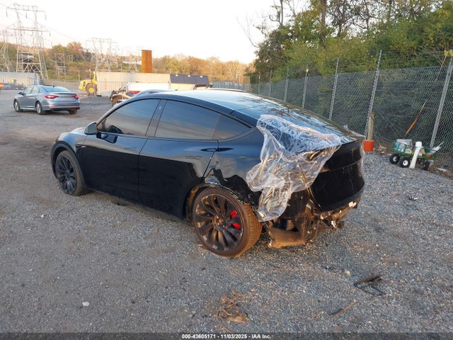 Aukcja sprzedaży 2021 Tesla Model Y Performance Dual Motor All-wheel Drive, vin: 5YJYGDEF2MF121719, numer aukcji: 43605171