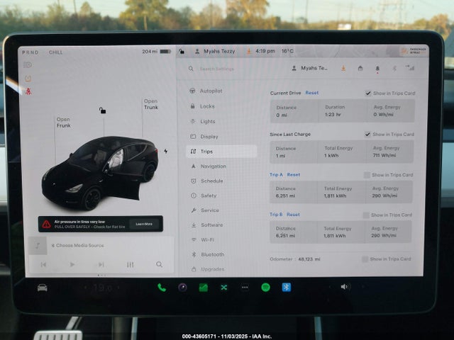 Aukcja sprzedaży 2021 Tesla Model Y Performance Dual Motor All-wheel Drive, vin: 5YJYGDEF2MF121719, numer aukcji: 43605171