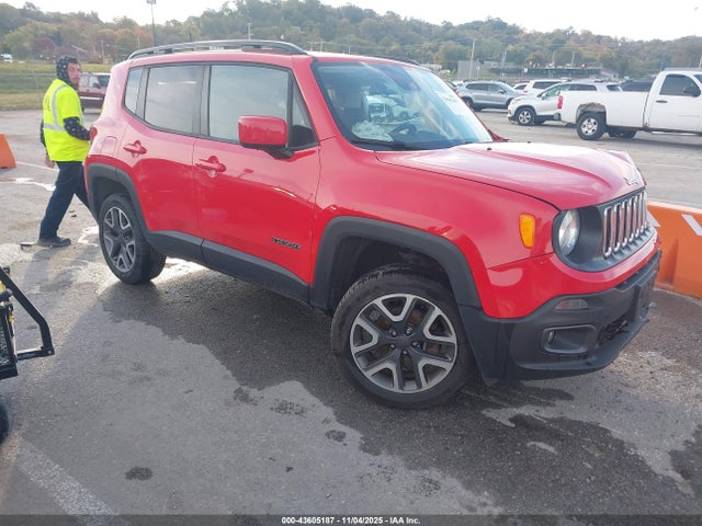 2018 Jeep Renegade Latitude 4x4 მანქანა იყიდება აუქციონზე, vin: ZACCJBBB0JPJ38604, აუქციონის ნომერი: 43605187