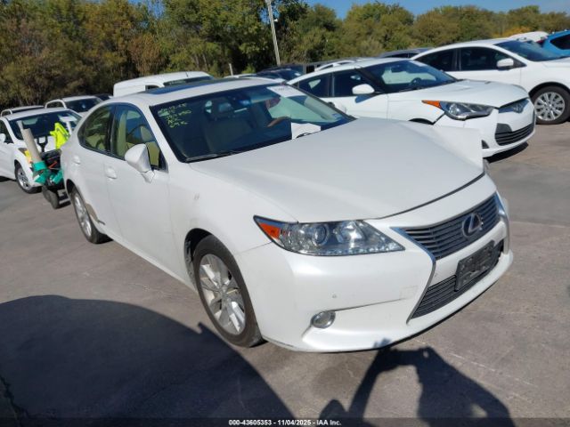 2013 LEXUS ES 300H JTHBW1GG6D2037031